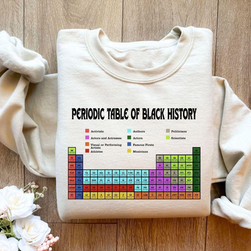 Periodic Table Of Black History Vuitino Merch